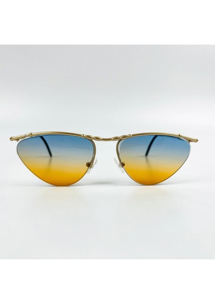 90's Glasse Metal Vintage Güneş Gözlüğü OSV200472