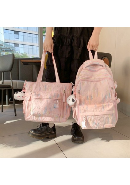 Kız Lise Öğrencileri ve Üniversite Öğrencileri Için Büyük Kapasiteli Sırt Çantası (Yurt Dışından) indirimleri