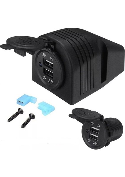 Pano Üstü Kutu USB Şarj Soketi Tekli USB Pano Uyumlu