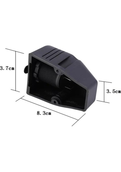 Pano Üstü Kutu USB Şarj Soketi Tekli USB Pano Uyumlu fırsatları