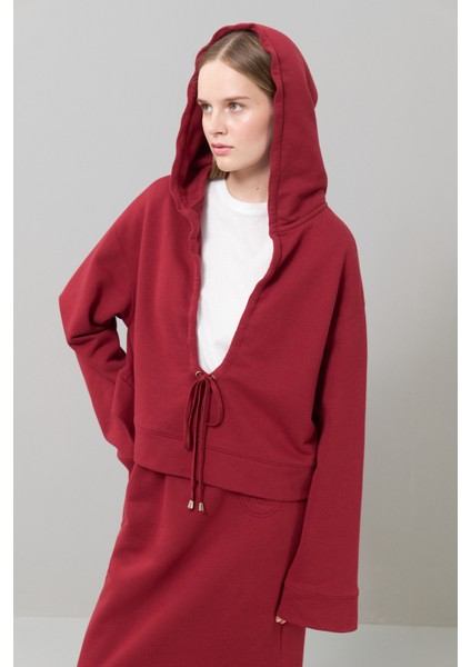 K25 23802 Sweatshirt Bordo K2523802_008