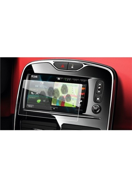 Renault Clio 4 Navigasyon Ekran Koruyucu Cam