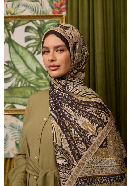 Ipekhan Soft Pamuk Şal 3047-06 Siyah Krem fiyatları