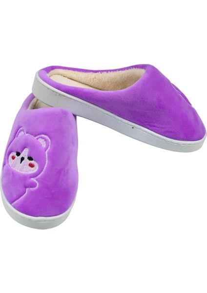 Silikon Comfortline Kaydırmaz Taban Içi Kürklü Üşümeyen Ayaklar Kadifemsi Doku Narin Kadın Terlik fırsatları