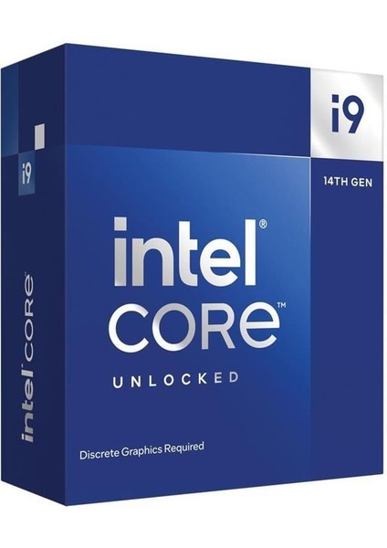 Core I9-14900KF 3.20GHZ 24 Çekirdek 36MB Box Vgasız