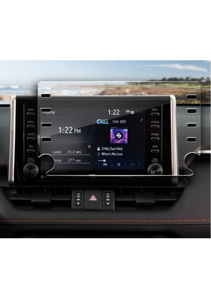 Toyota Corolla 2020 2021 Model 8" Navigasyon Ekran Koruyucu 9h Nano Film