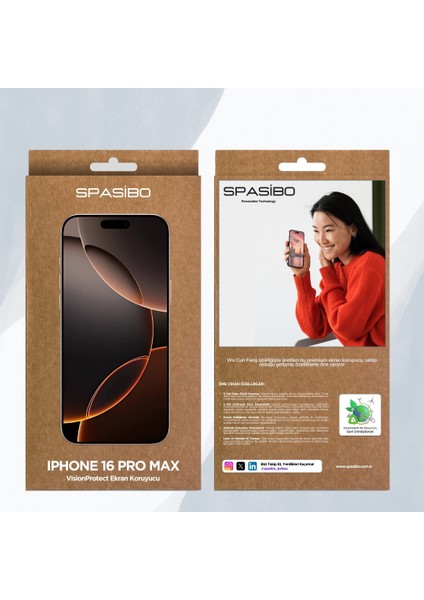 iPhone 16 Pro Max Visionprotect Ekran Koruyucu