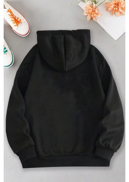 Uygun Tarz New York Baskılı Oversize Sweatshirt fiyatları
