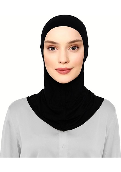 Boyunluklu Tesettür Hijap Bone
