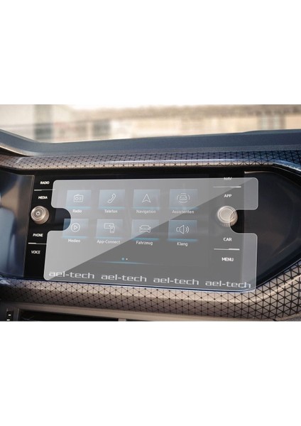 Volkswagen Taigo 8 Inç Navigasyon Uyumlu Nano Hd Ekran Koruyucu 2022
