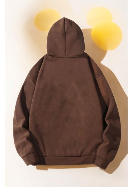 Uygun Tarz Flowers Baskılı Oversize Sweatshirt fiyatları
