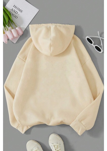 Cheap Baskılı Oversize Sweatshirt
