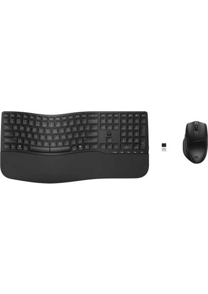 Hp 680 Comfort Çift Modlu Unifying Bluetooth Kablosuz Klavye Mouse Seti Siyah 8T6L6AA