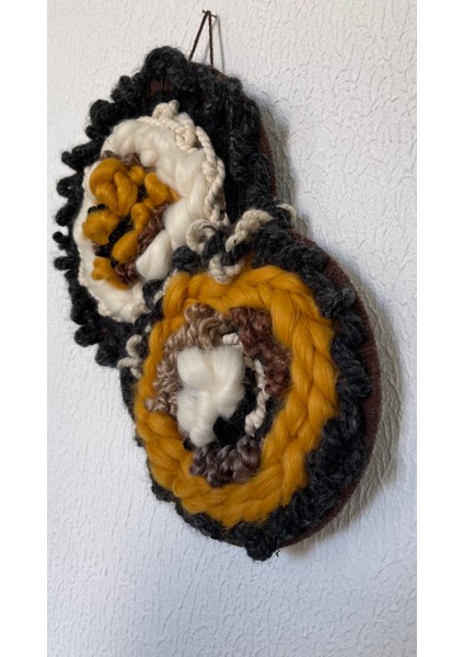 Ay Işığı Bohem Etnik Makrome Keçe Salon Yatak Odası Duvar Dekorasyon Yuvarlak Düş Kapanı modelleri