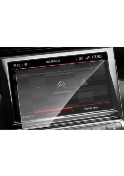 Citroen Makyajlı C3 Aircross Shine 9 Inç Navigasyon Nano Ekran Koruyucu