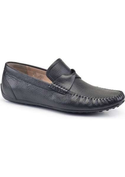 Siyah Yazlık Loafer -03031-