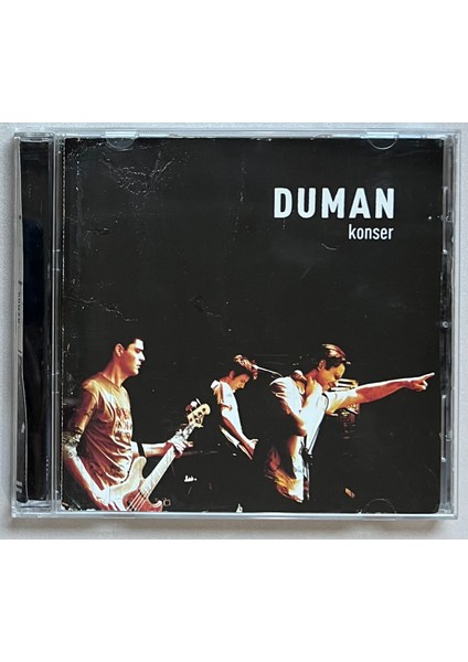 Duman Konser CD (Orjnal Dönem Baskı Cd)