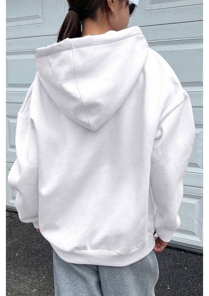 Sandiego Baskılı Oversize Sweatshirt