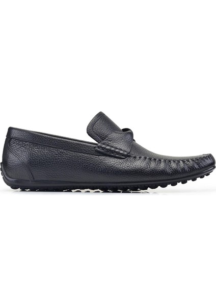 Siyah Yazlık Loafer -03031-