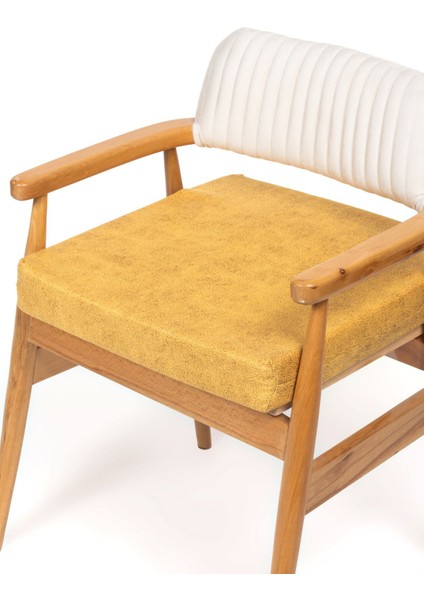 Sandalye Minderi Su Itici & Güneşe Dayanaklı Kumaş Bahçe-Balkon Minderi 50X50X8CM 4ADET