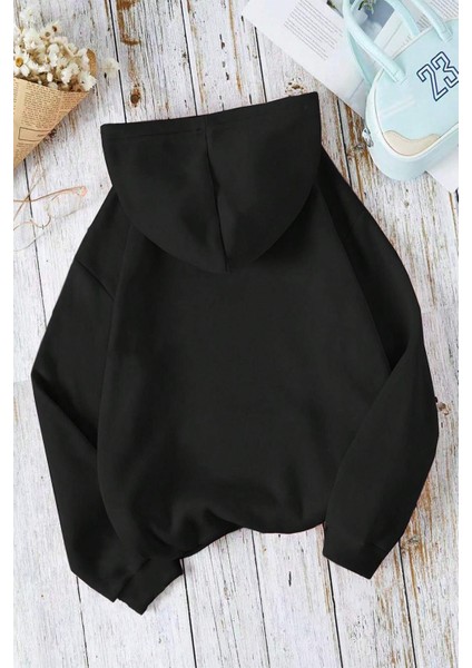 Uygun Tarz Houston Baskılı Oversize Sweatshirt fiyatları