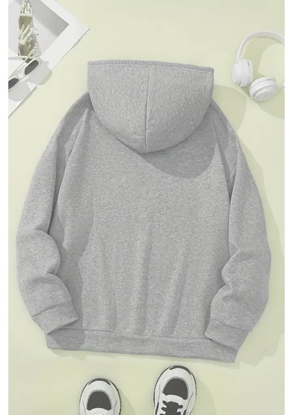 Meow Tatlı Kediler Baskılı Oversize Sweatshirt fiyatları