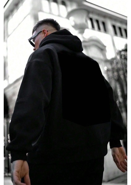 Uygun Tarz Chance Baskılı Oversize Sweatshirt fiyatları