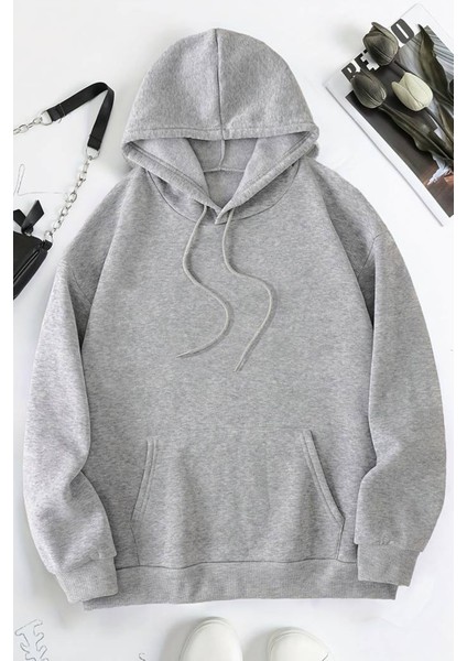 Whales Baskılı Oversize Sweatshirt modelleri