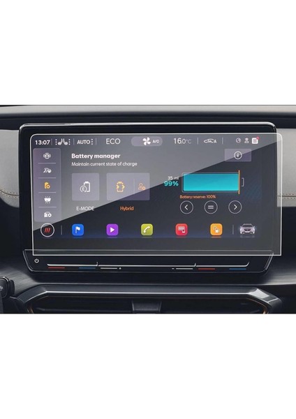 Seat Cupra Formentor 12 Inç Navigasyon 9h Nano Ekran Koruyucu 2021-2023 ile Uyumlu