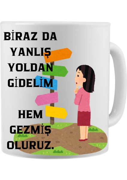 Komik Yazılı Kupa Bardak