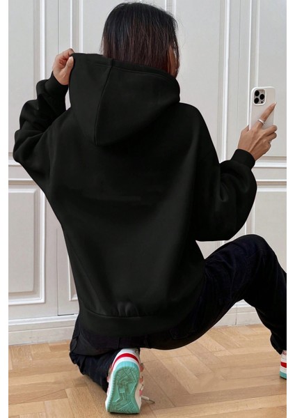 Dreamer Baskılı Oversize Sweatshirt