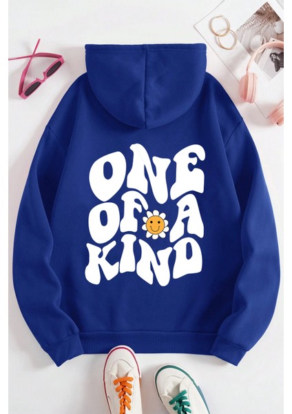 Uygun Tarz One Of A Kind Baskılı Oversize Sweatshirt