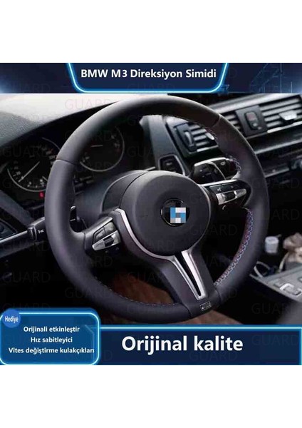 BMW F-Serisi M5 spor F10 F90 Hava yastığı dahil deri direksiyon simidi