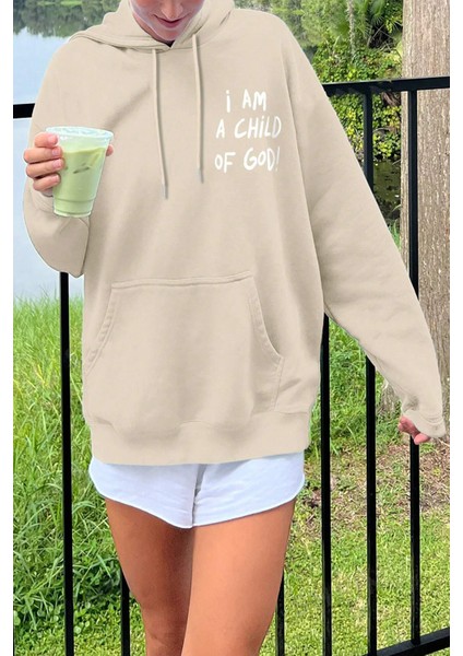 Uygun Tarz Sırt Baskılı Oversize Sweatshirt fiyatları