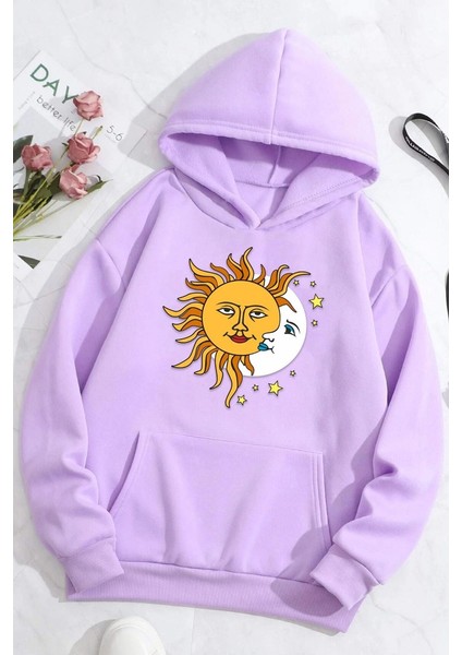 Unisex Larks' Tongues In Aspic Baskılı Sweatshirt