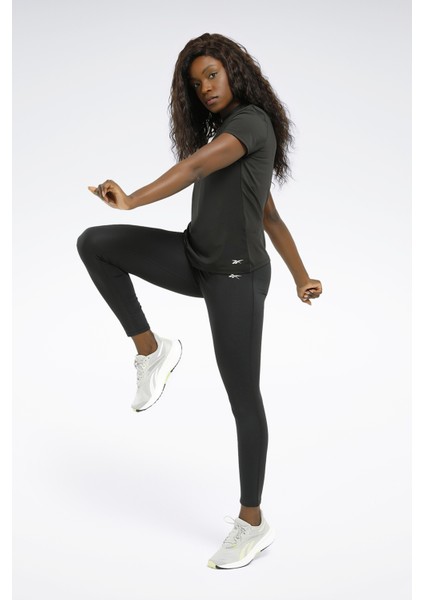 Wor Speedwick Tee Siyah Kadın Kısa Kol T-Shirt modelleri