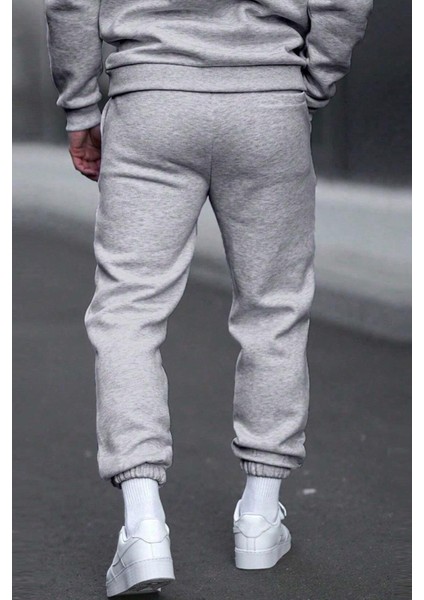 Erkek Armalı Günlük Rahat Içi Şardonlu Üç Iplik Paça Lastikli Jogger Eşofman Altı fiyatları