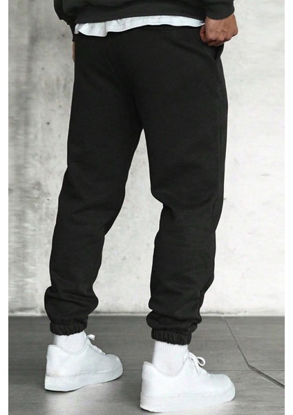 Erkek Armalı Günlük Rahat Içi Şardonlu Üç Iplik Paça Lastikli Jogger Eşofman Altı fiyatları