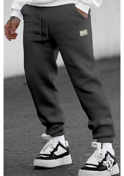 Erkek Armalı Günlük Rahat Içi Şardonlu Üç Iplik Paça Lastikli Jogger Eşofman Altı modelleri