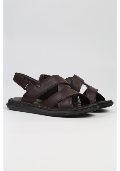 Pierre Cardin® | PC-5116-3892 Kahve-Erkek Sandalet