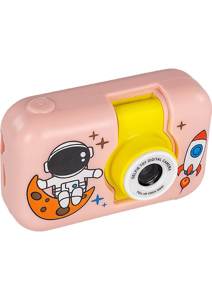 Full Hd Dijital Çocuk Fotoğraf Makinesi Pembe