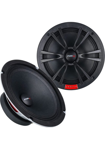 XMD-3080 20 cm Midrange Hoparlör Çifti 300 Rms Yeni Seri