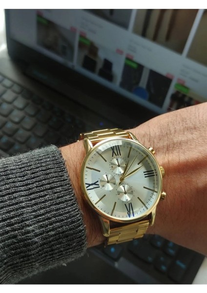 Premium Çelik Erkek Her Tarza Uygun Kol Saati
