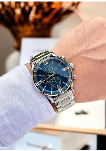 Premium Çelik Erkek Her Tarza Uygun Kol Saati