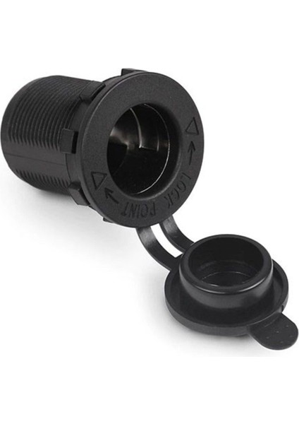 12 V Su Geçirmez Araç Çakmaklık Güç Kaynağı Soketi Motosiklet ve Tekne İçin