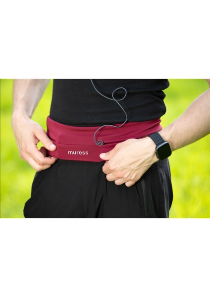Koşu ve Spor Kemeri, Esnek Bel Çantası Unisex-Kadın ve Erkek Için Uygun( Xl Beden)