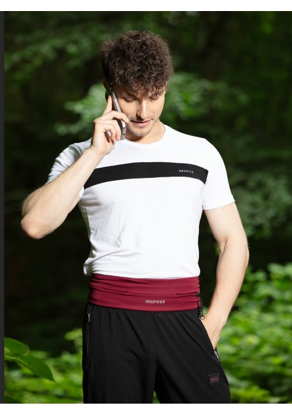 Koşu ve Spor Kemeri, Esnek Bel Çantası Unisex-Kadın ve Erkek Için Uygun( Xl Beden)