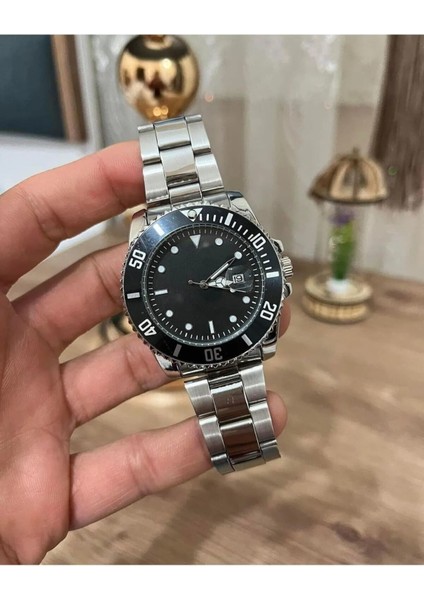 Şık Premium Her Tarza Uygun Rolex Model Çelik Erkek Kol Saati