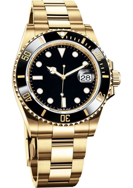 Şık Premium Her Tarza Uygun Rolex Model Çelik Erkek Kol Saati