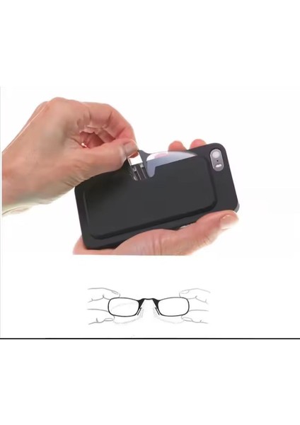 2.00 Num Aralı Pratik Telefona Vs Yapıştırmalı Burun Üstü Yakın O Kuma Gözlü Ğü